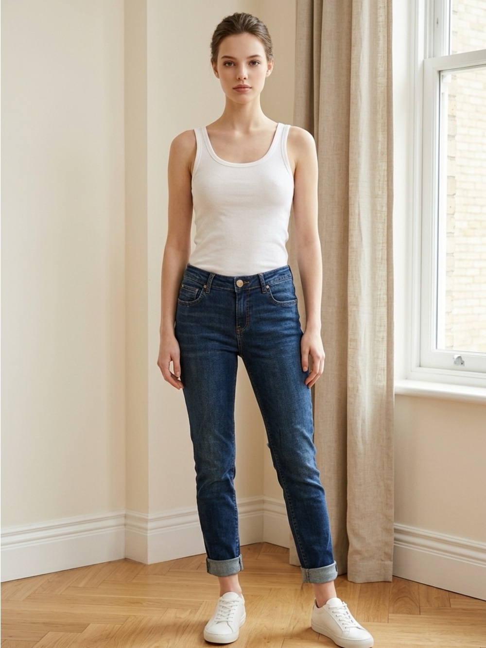 Kut from the Kloth Women's Dark Indigo Boyfriend Jeans Cathrine Boyfriend